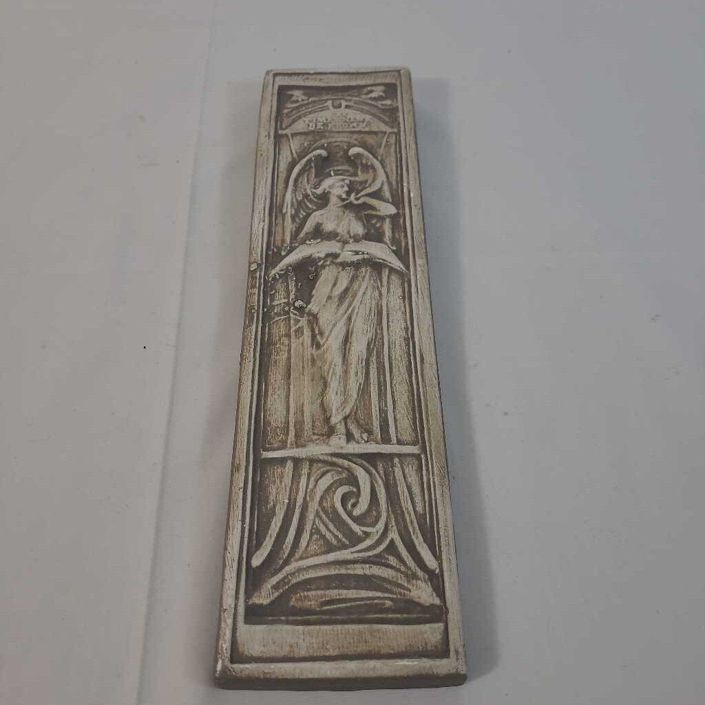 CEMENT ANGEL WALL ART