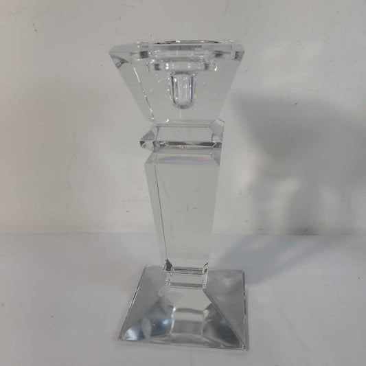 SQ CRYSTAL CANDLE HOLDER