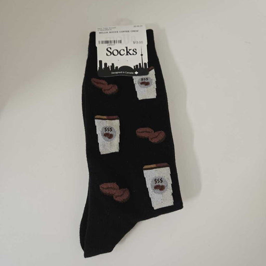 MOJJA SOCKS COFFEE CREW