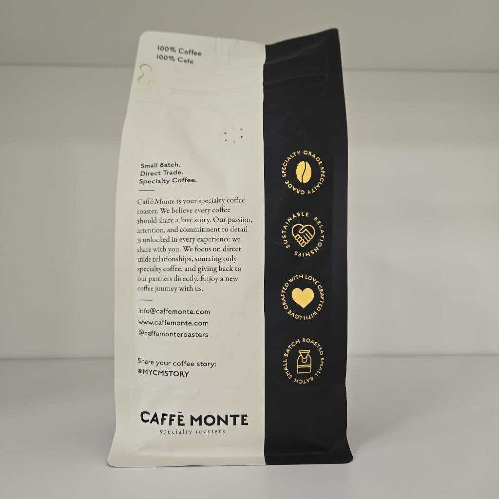 CAFFE MONTE NATURAL DECAF ESPRESSO 340 G