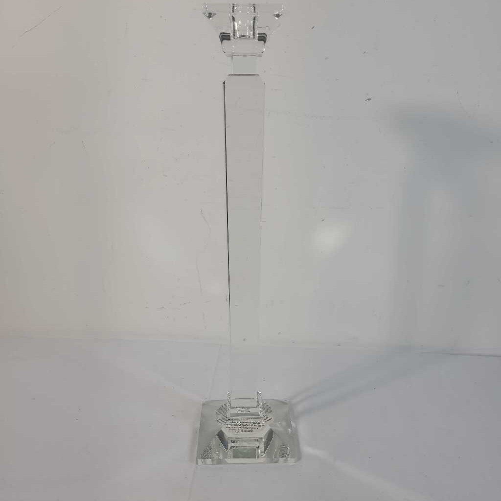 TALL GLASS CANDLE HOLDER