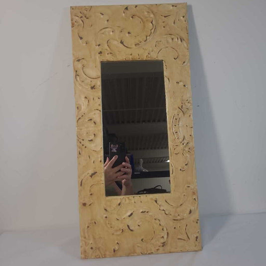 TIN FRAMED MIRROR