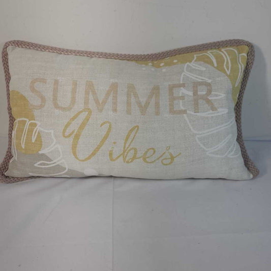 SUMMER VIBES LUMBAR PILLOW