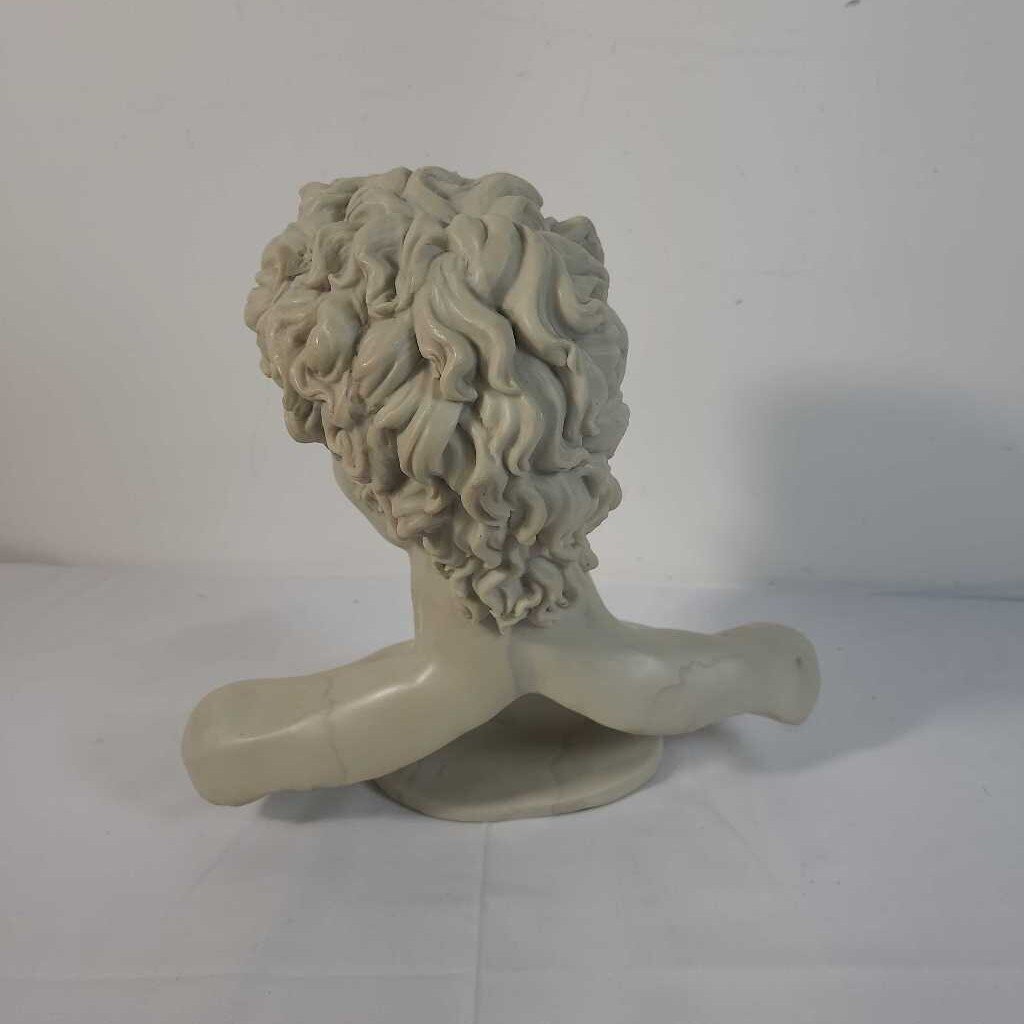 VTG RESIN MICHELANGELO'S DAVID BUST
