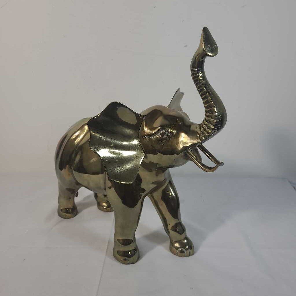 VTG SOLID BRASS ELEPHANT