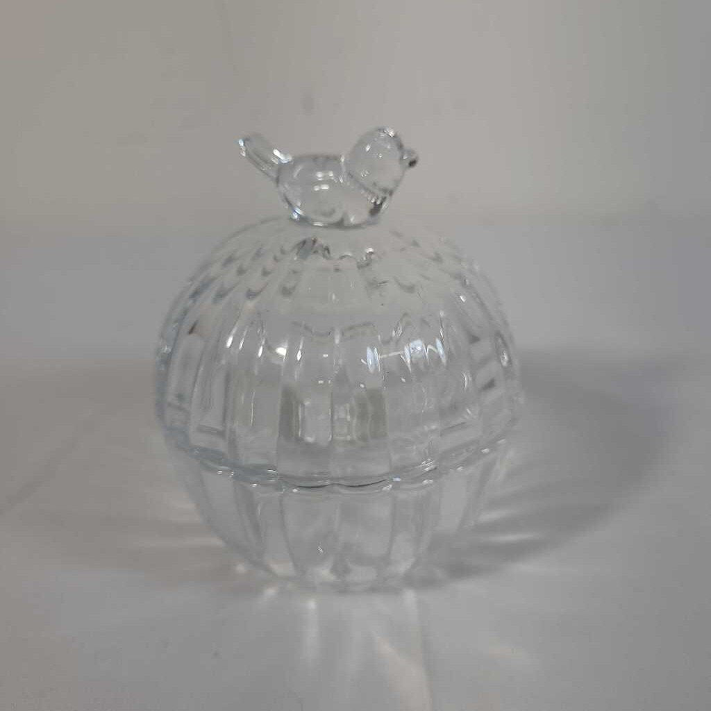 LIDDED BIRD BOWL