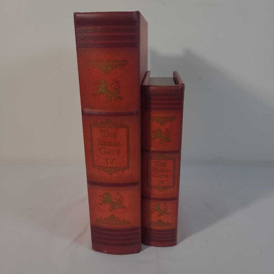 PR THE REGAL GATE FAUX BOOKS