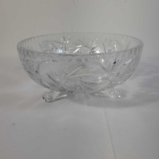 PINWHEEL FOOTED BOWL
