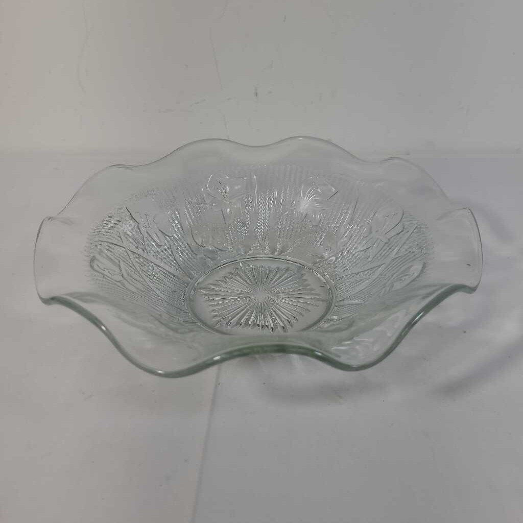 IRIS & HERRINGBONE BOWL