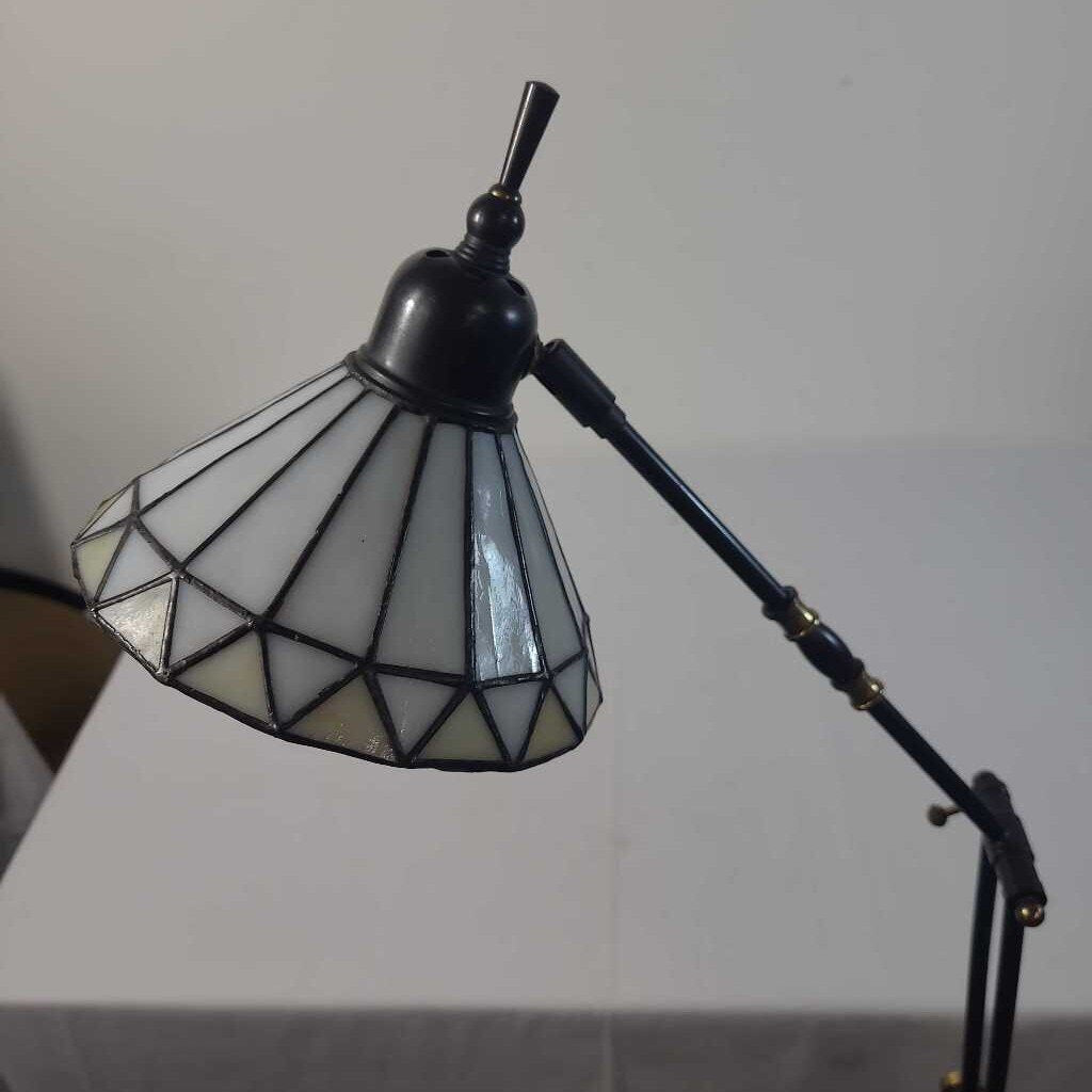 ART GLASS ADJUSTABLE FLOOR LAMP