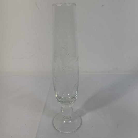 ETCHED BUD VASE