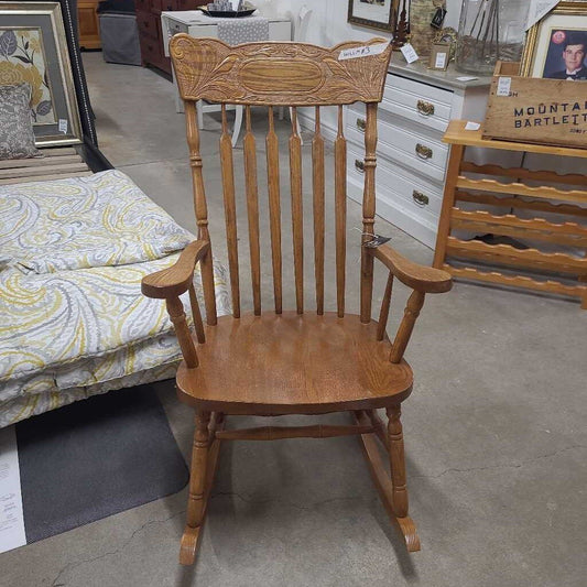 PRESS BACK ROCKING CHAIR