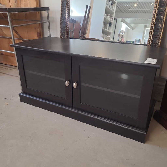 BROWN TV CABINET