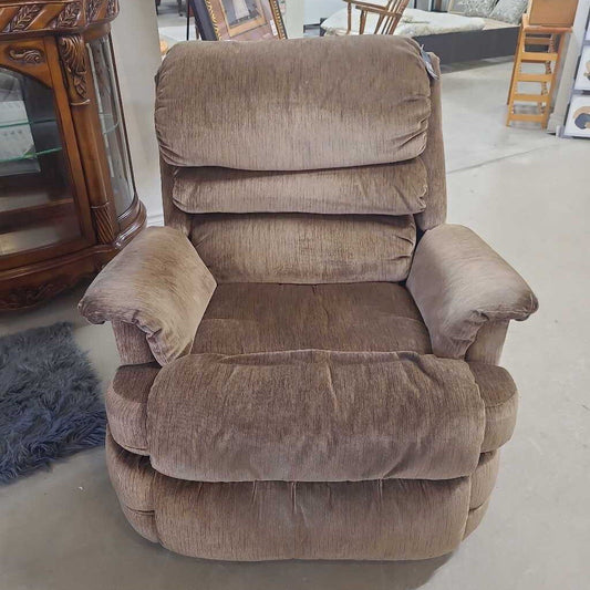 BROWN ROCKER RECLINER