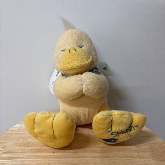 "Splash" Yellow Duckling Plush