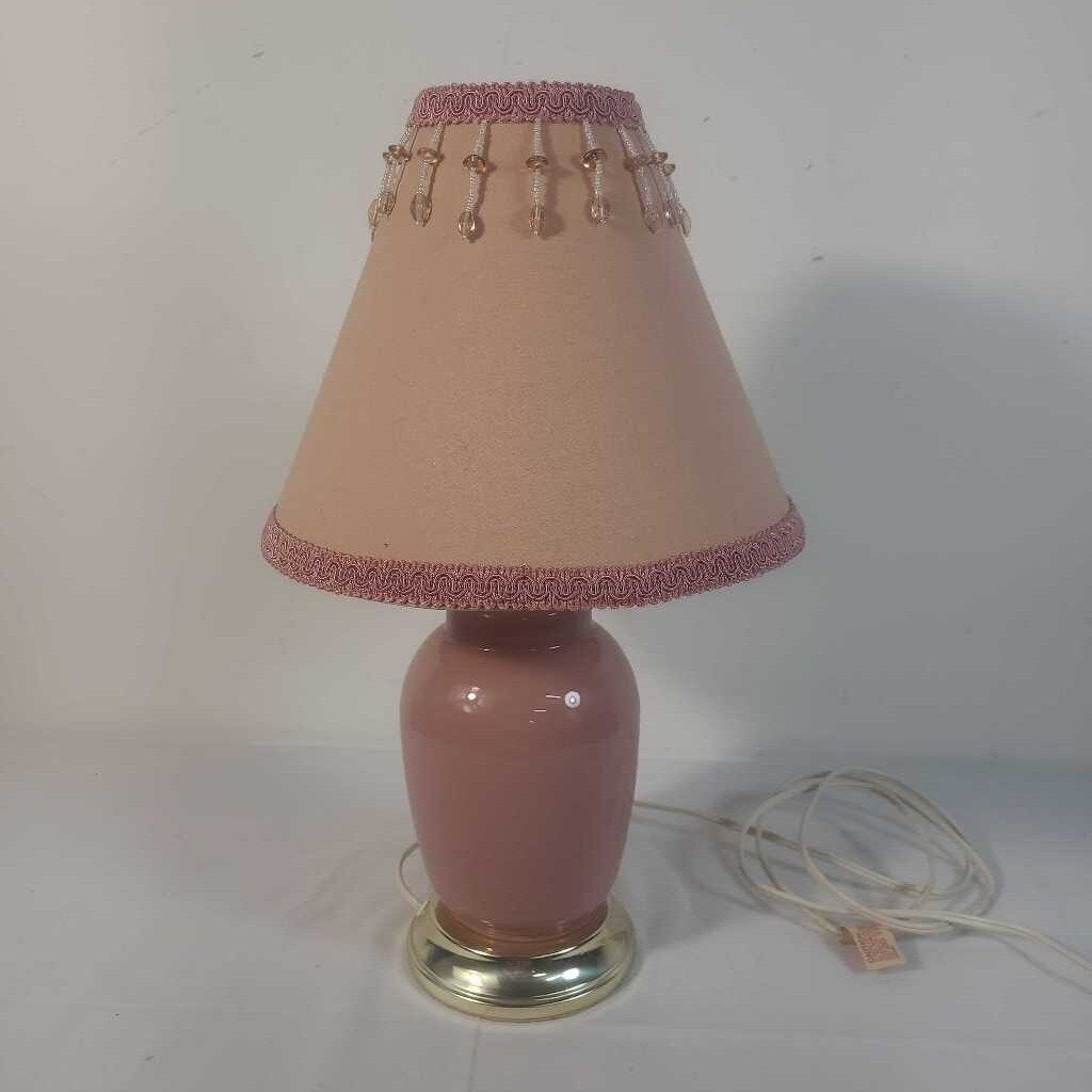 DUSTY ROSE LAMP