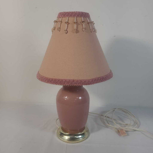 DUSTY ROSE LAMP