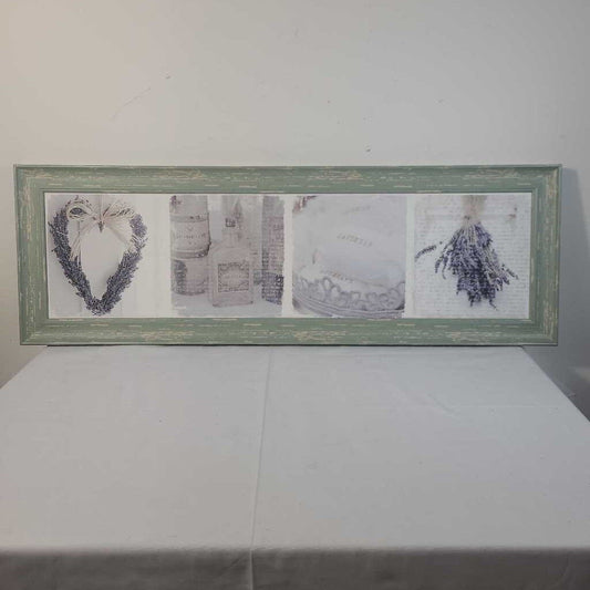 LAVENDER ART IN SHABBY FRAME