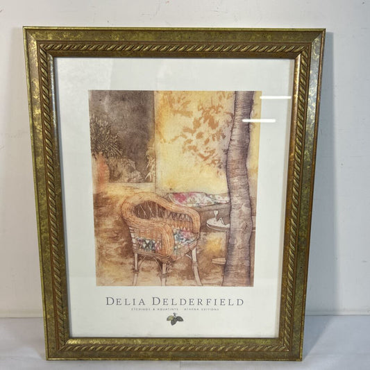 DELIA DELDERFIELD FRAMED PRINT