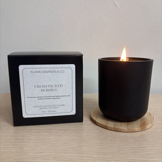 Fresh Picked Berries Soy Wax 9oz Candle