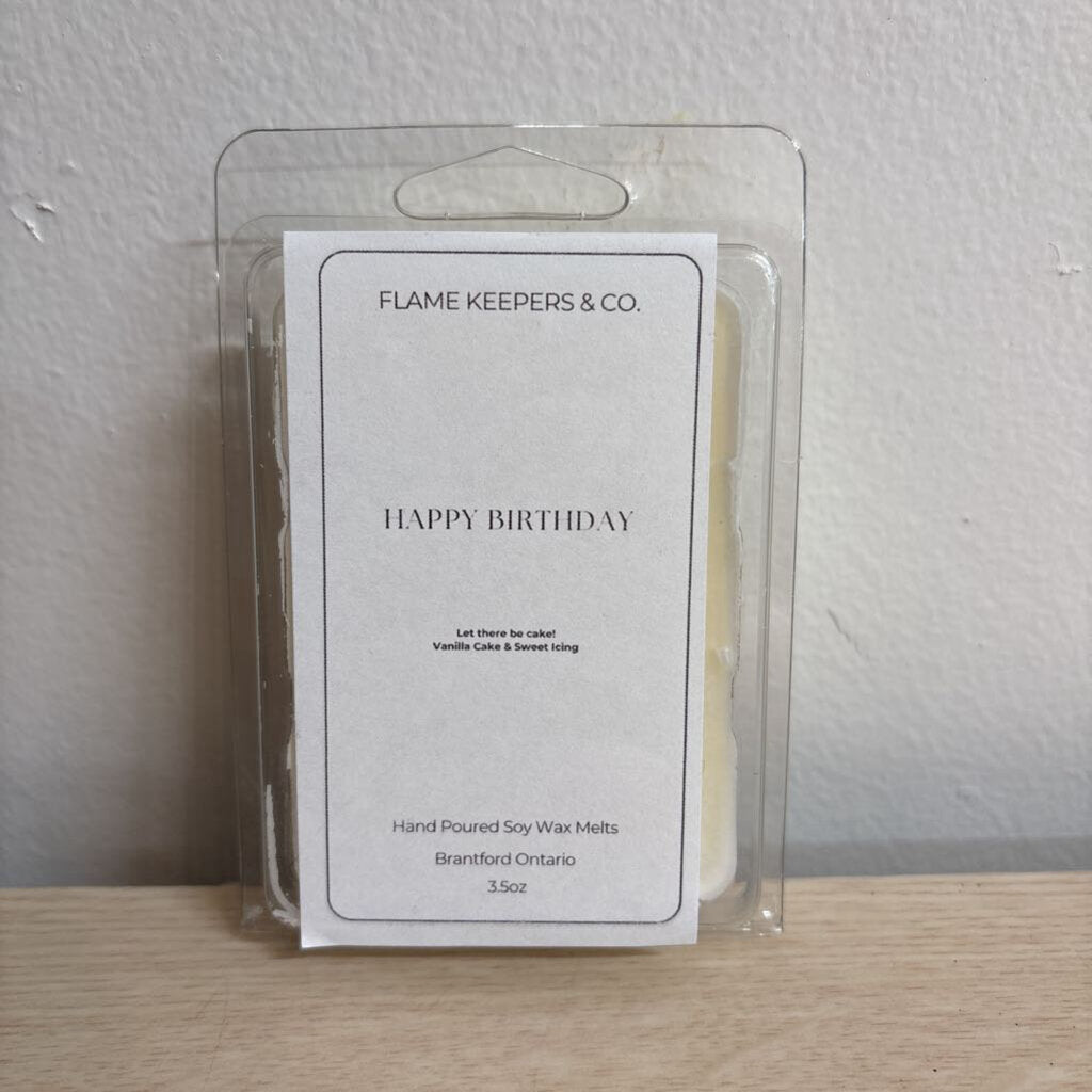 Happy Birthday Soy Wax 3oz Melt