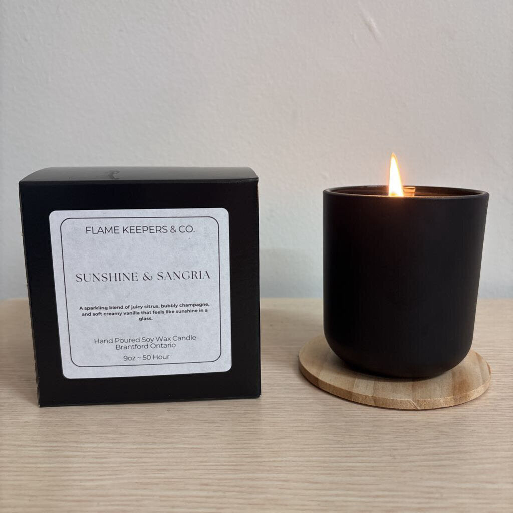 Sunshine & Sangria Soy Wax 9oz Candle