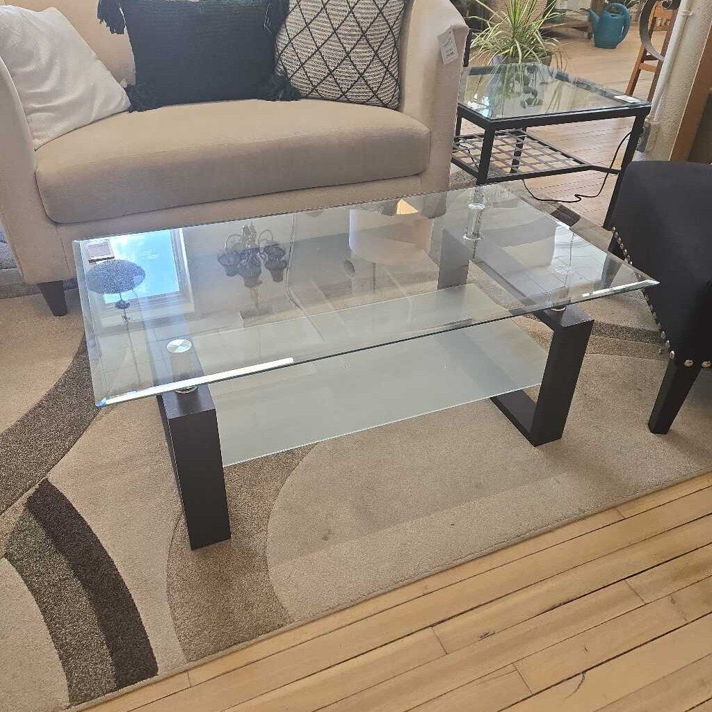 GLASS COFFEE TABLE