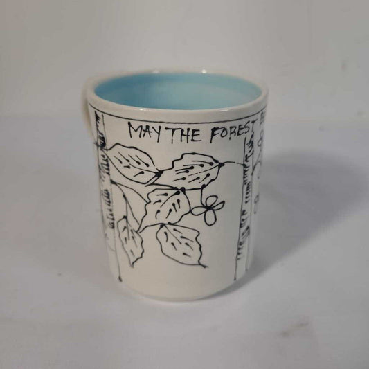 MAY THE FOREST BE WITH YOU CERAMIC MUG