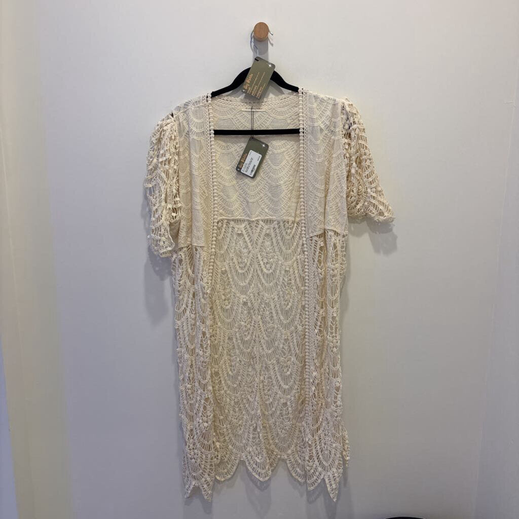 DO EVERYTHING IN LOVE - CROCHETED DUSTER