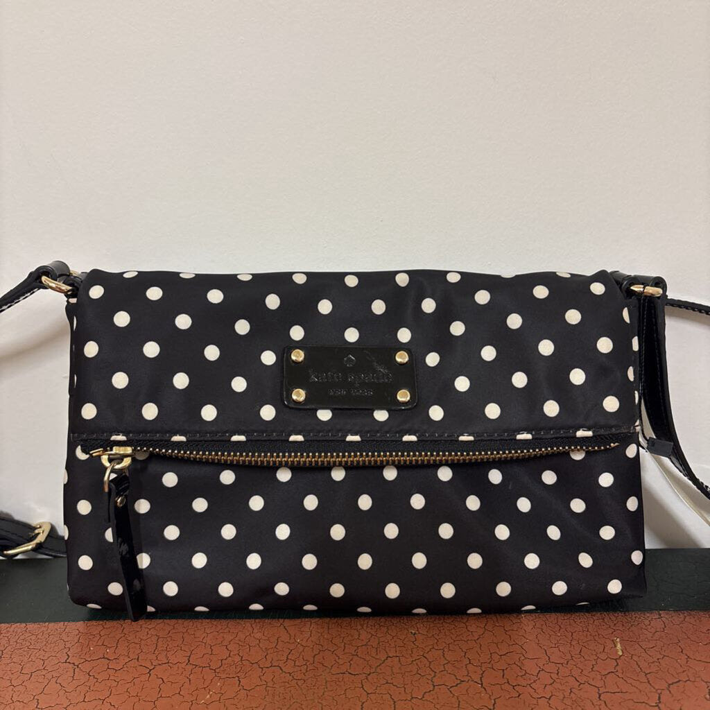 KATE SPADE - POLKA DOT CLUTCH/CROSSBODY