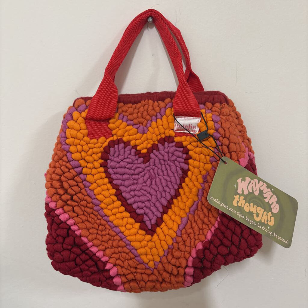 MIELIE - HAND CRAFTED HEART HANDBAG