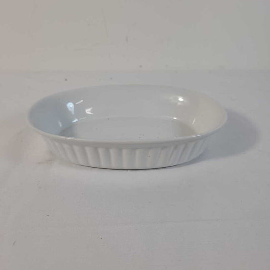 WHITE PORCELAIN OVAL BOWL