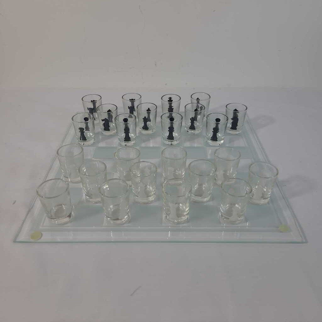 SHOT GLASS CHESS SET