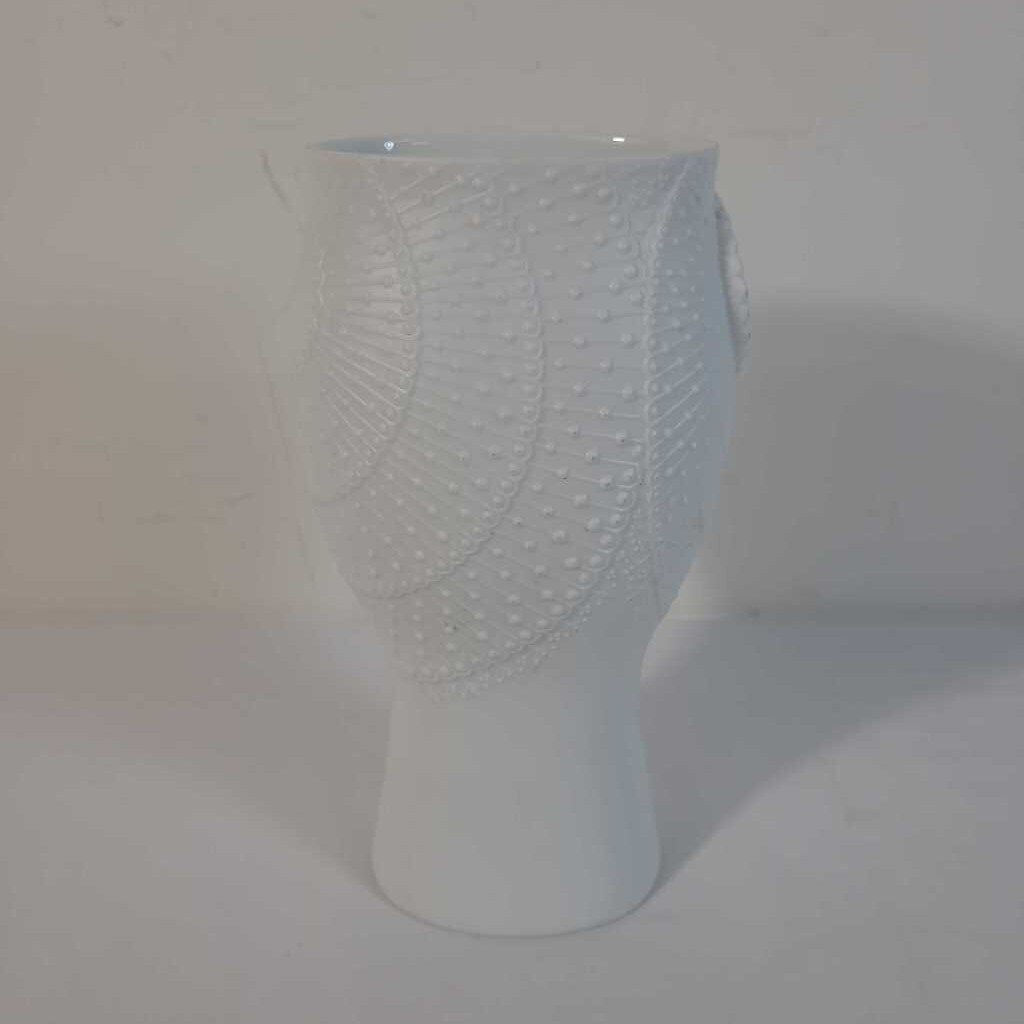 KAISER BISQUE SUNBURST VASE