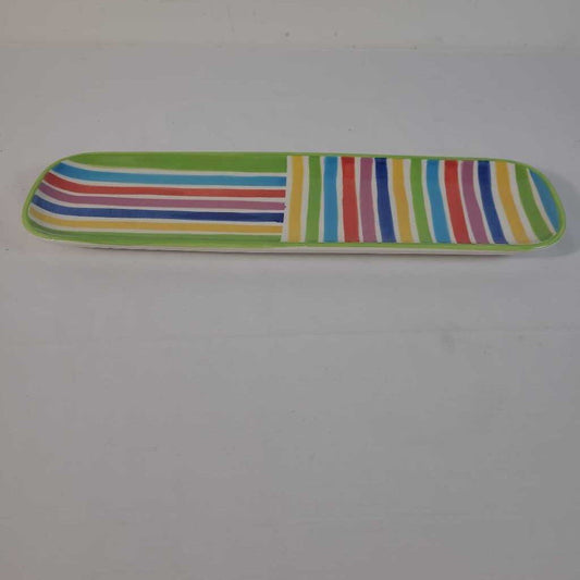 STRIPED TRAY