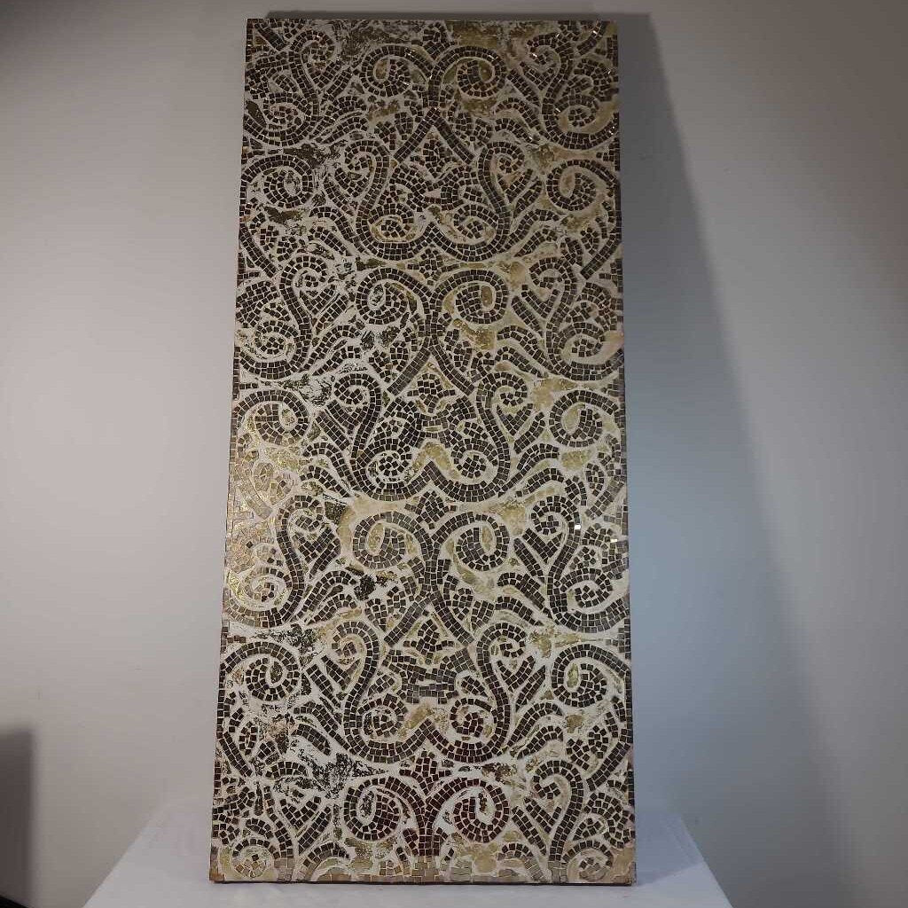GOLD MOSAIC WALL ART