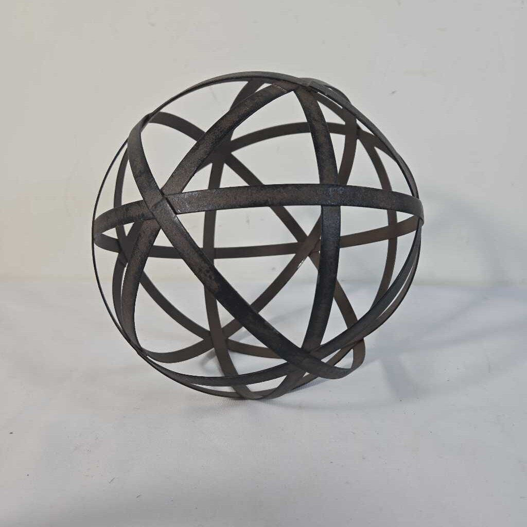 BRONZE METAL DECORATIVE BALL