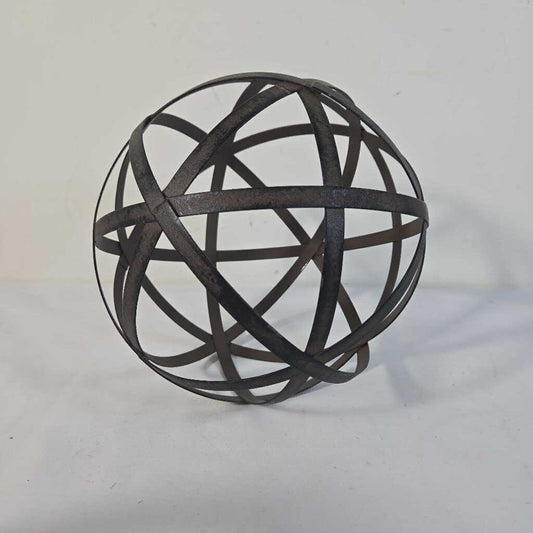 BRONZE METAL DECORATIVE BALL