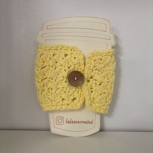 CUP COZY - BUTTER YELLOW