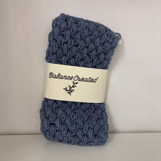 KITCHEN DISH CLOTH - DENIM BLUE