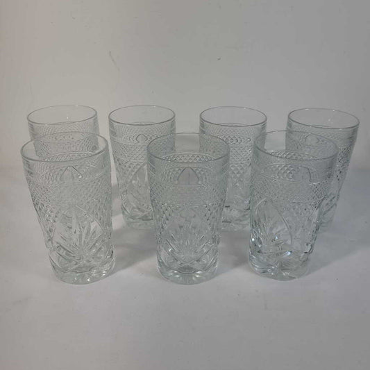 S/7 CRISTAL D'ARQUES HIGHBALL GLASSES