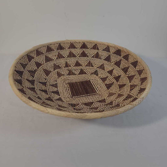 TWO TONE WOVEN BOWL