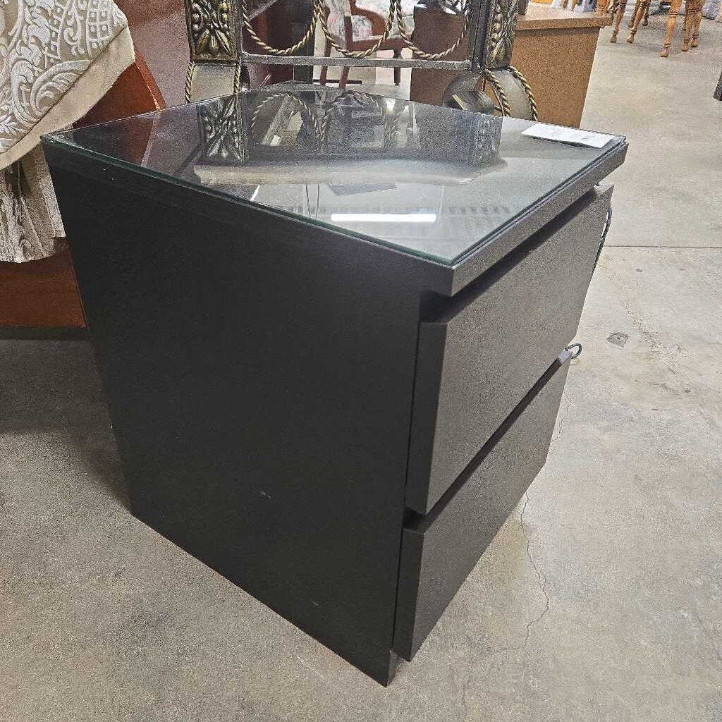 MALM 2 DRAWER NIGHTSTAND