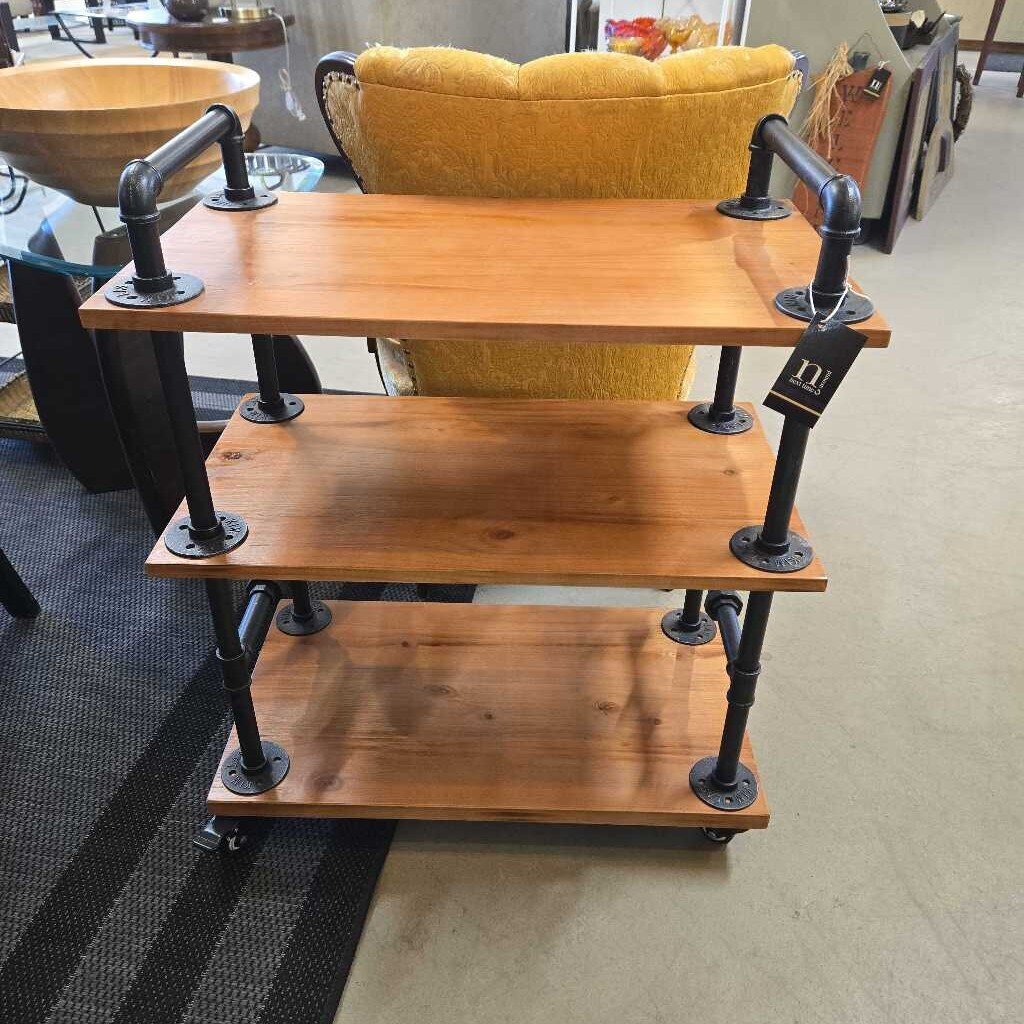 3 SHELF ROLLING CART