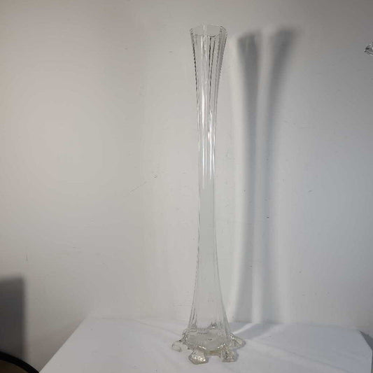 TALL GLASS VASE