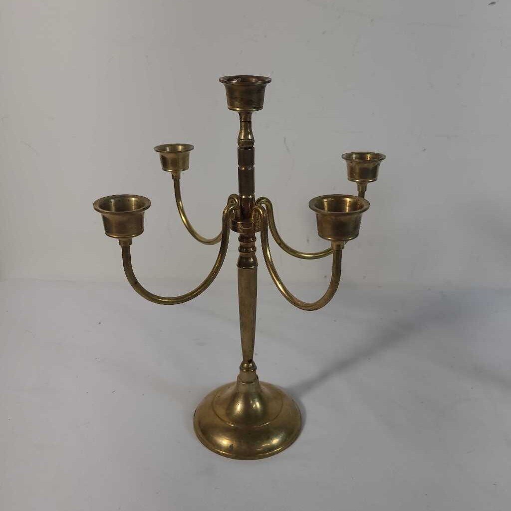 BRASS CANDELABRA