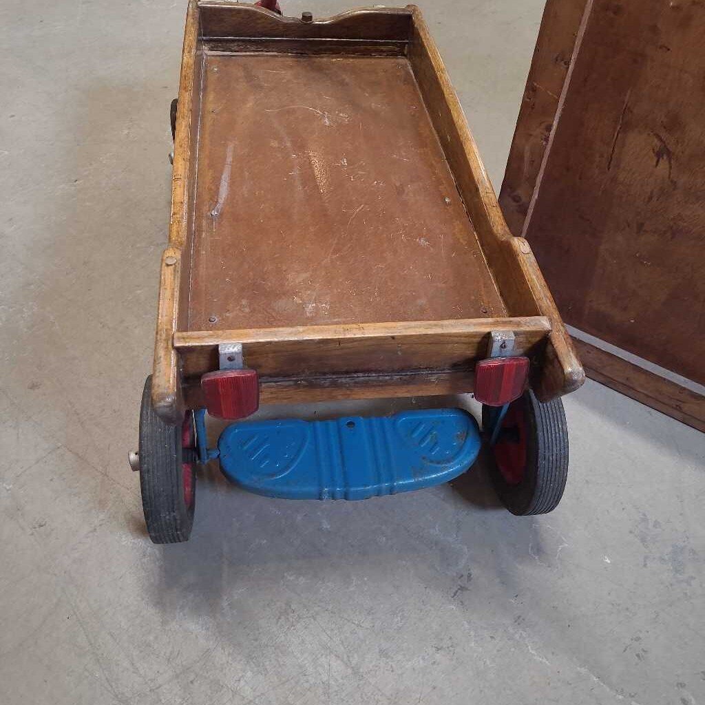 VTG AIR MAIL WOOD WAGON