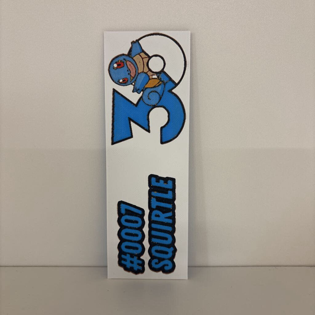 Squirtle Bookmark