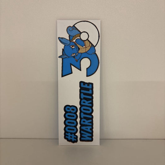 Wartortle Bookmark