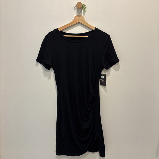 BLACK TEE SHIRT DRESS